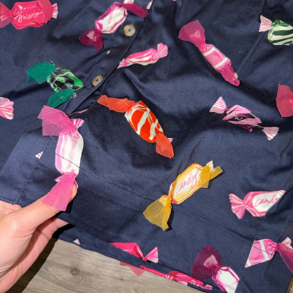 Anthropologie Maeve printed button down mini dress - Picture 9 of 11